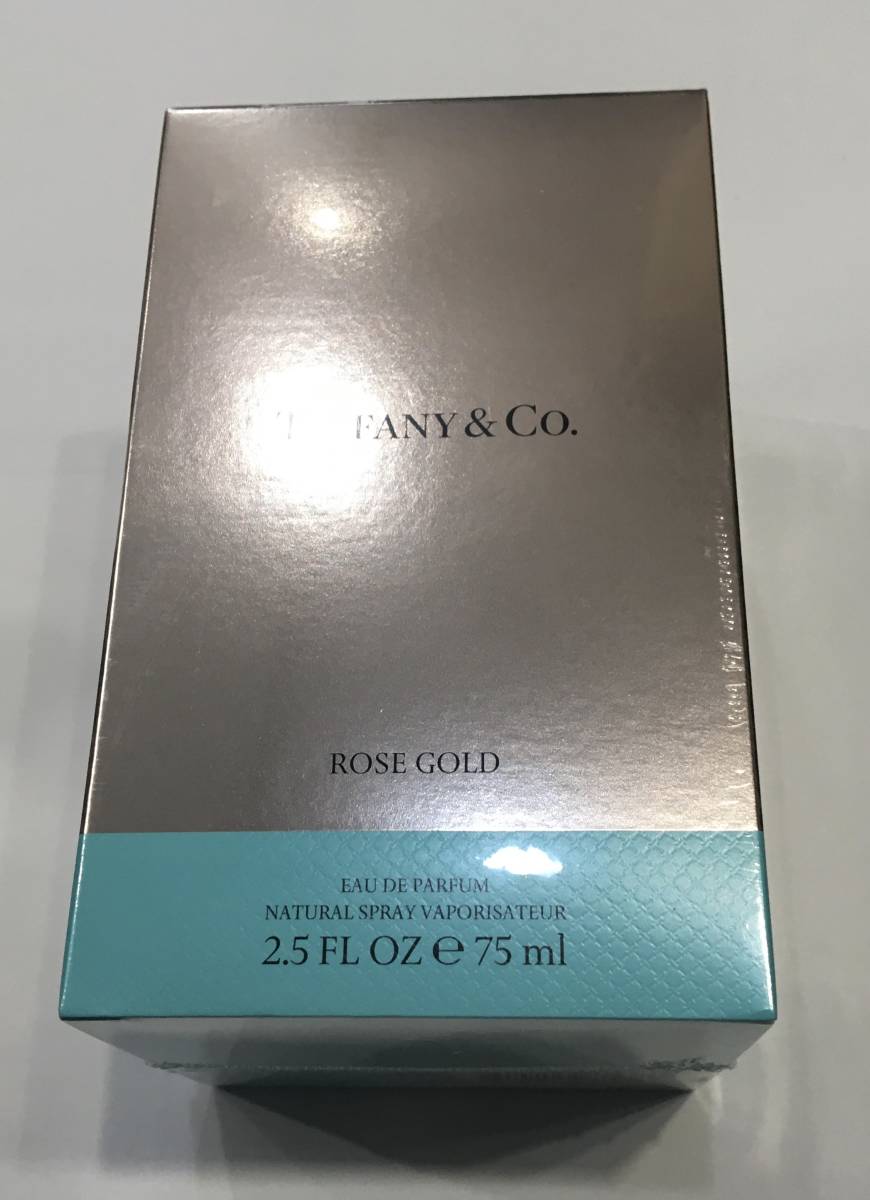 【6572】①未使用未開封品　TIFFANY　ROSEGOLD 　ティファニー ローズゴールド オー ド パルファム香水75ml