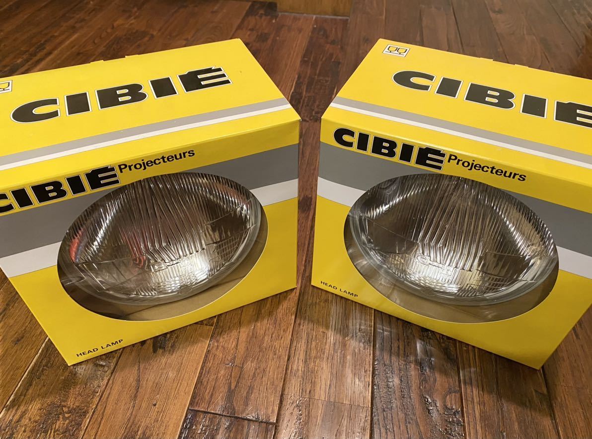 HZ24 CIBIE シビエ 丸2灯 ヘッドランプ 四輪用 2個セット ローバーミニ スーパーセブン 旧車 180φロードスター ジムニー ヘッドライト