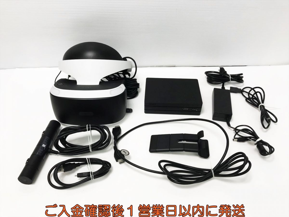 【1円】SONY PlayStation VR 本体 ヘッドセット カメラ同梱版 PS4 PSVR CUH-ZVR2 動作確認済 L05-027yk/G4