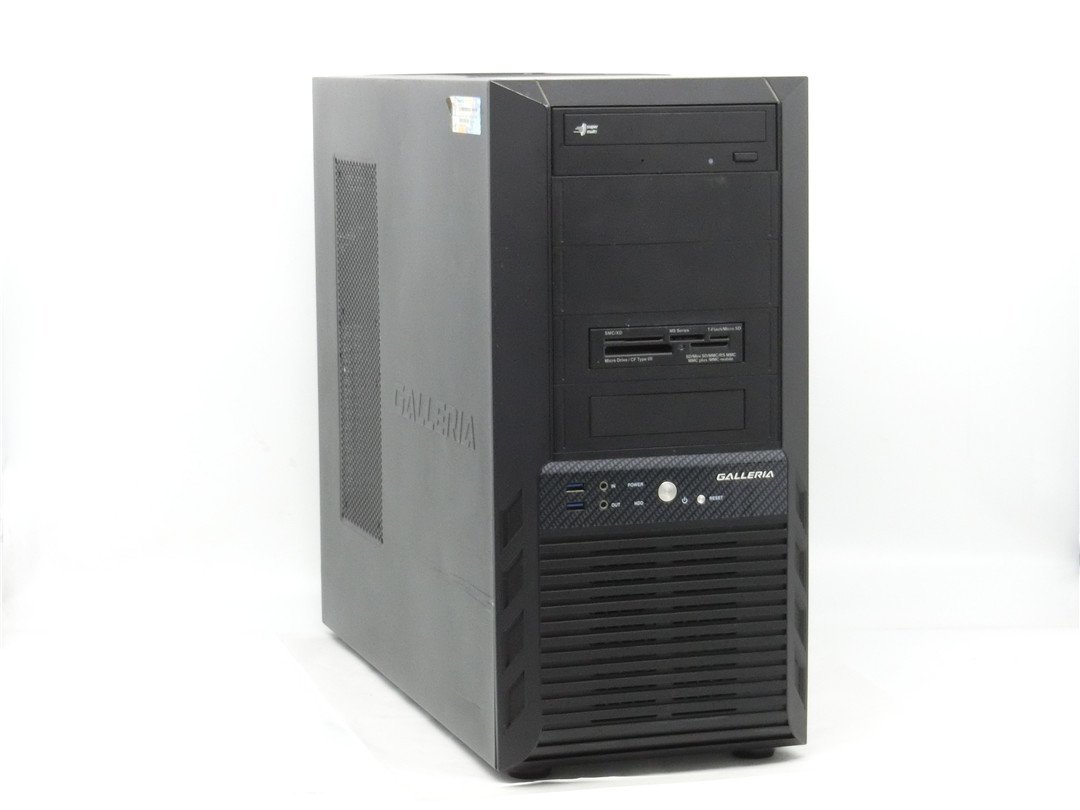 中古/GALLERIA/デスクトップ/Windows11Pro/爆速M.2SSD256GB+1TB/32GB