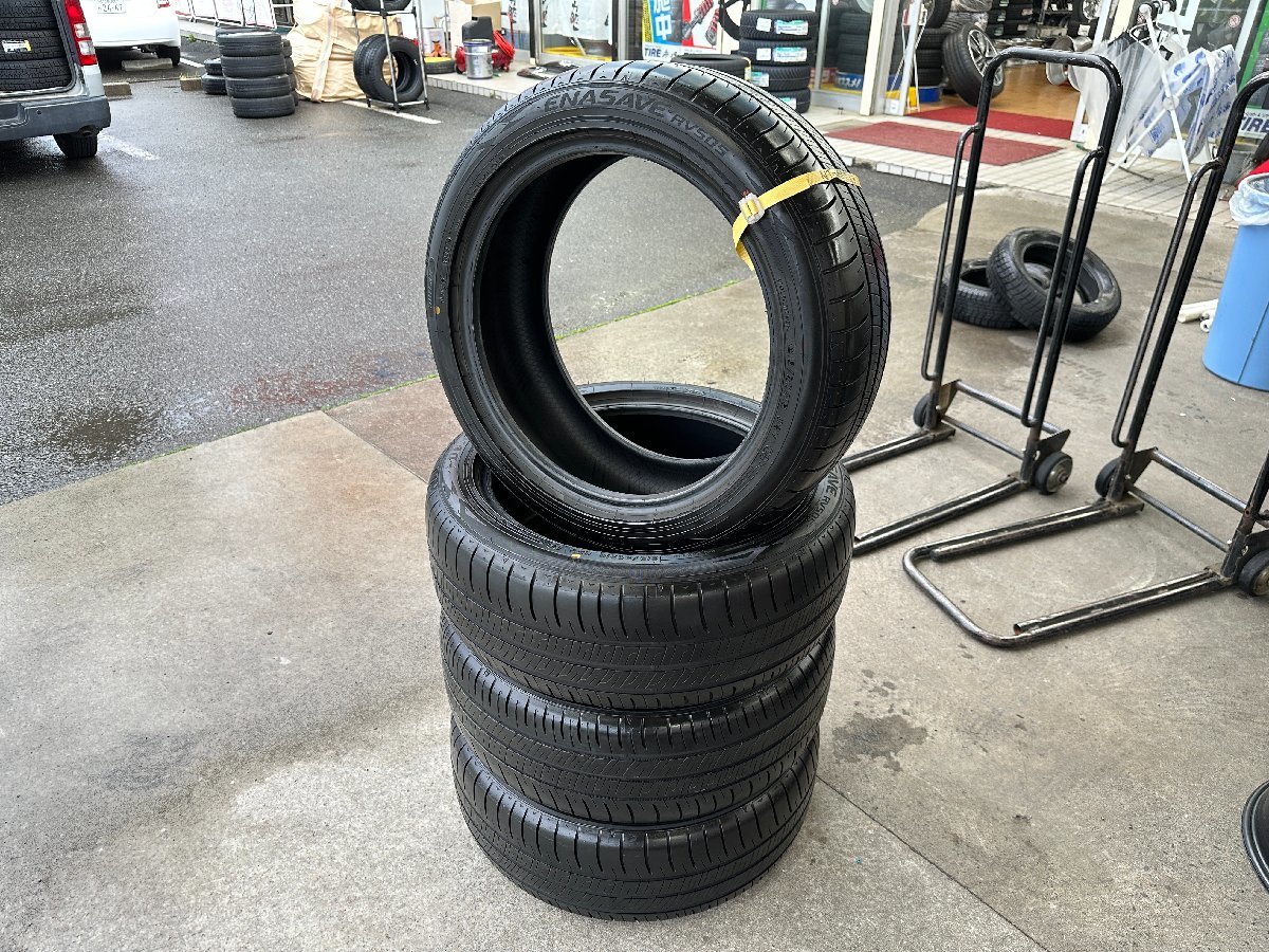 小走行品！バリ溝！ダンロップ エナセーブ RV505 215/50R18 2021年製