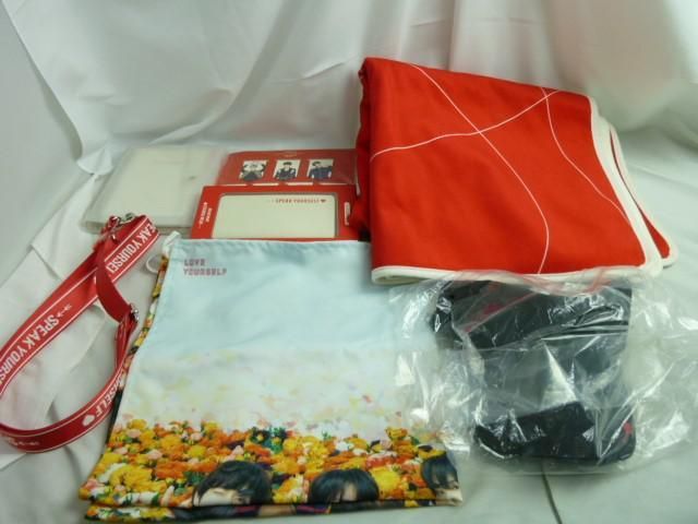 【同梱可】中古品 韓流 防弾少年団 BTS LOVE YOURSELF ブランケット キャップ マグネット リングノート 等 グッズセ