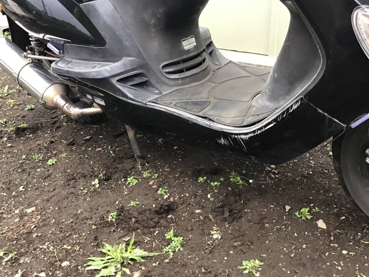 キムコ　グランディング125 シート、マフラー社外　_10