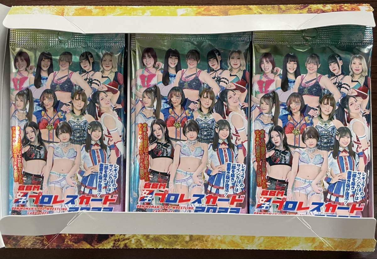 2023 BBM 女子プロレス 未開封 20パックセット 雪妃真矢 荒井優希 志田光 鈴季すず ラム会長 安納サオリ 長野じゅりあ