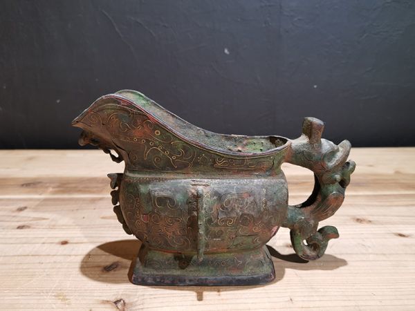 銅鏡 江戸時代 藤原光長 径17.5cm 全長26.5cm 【公式通販】