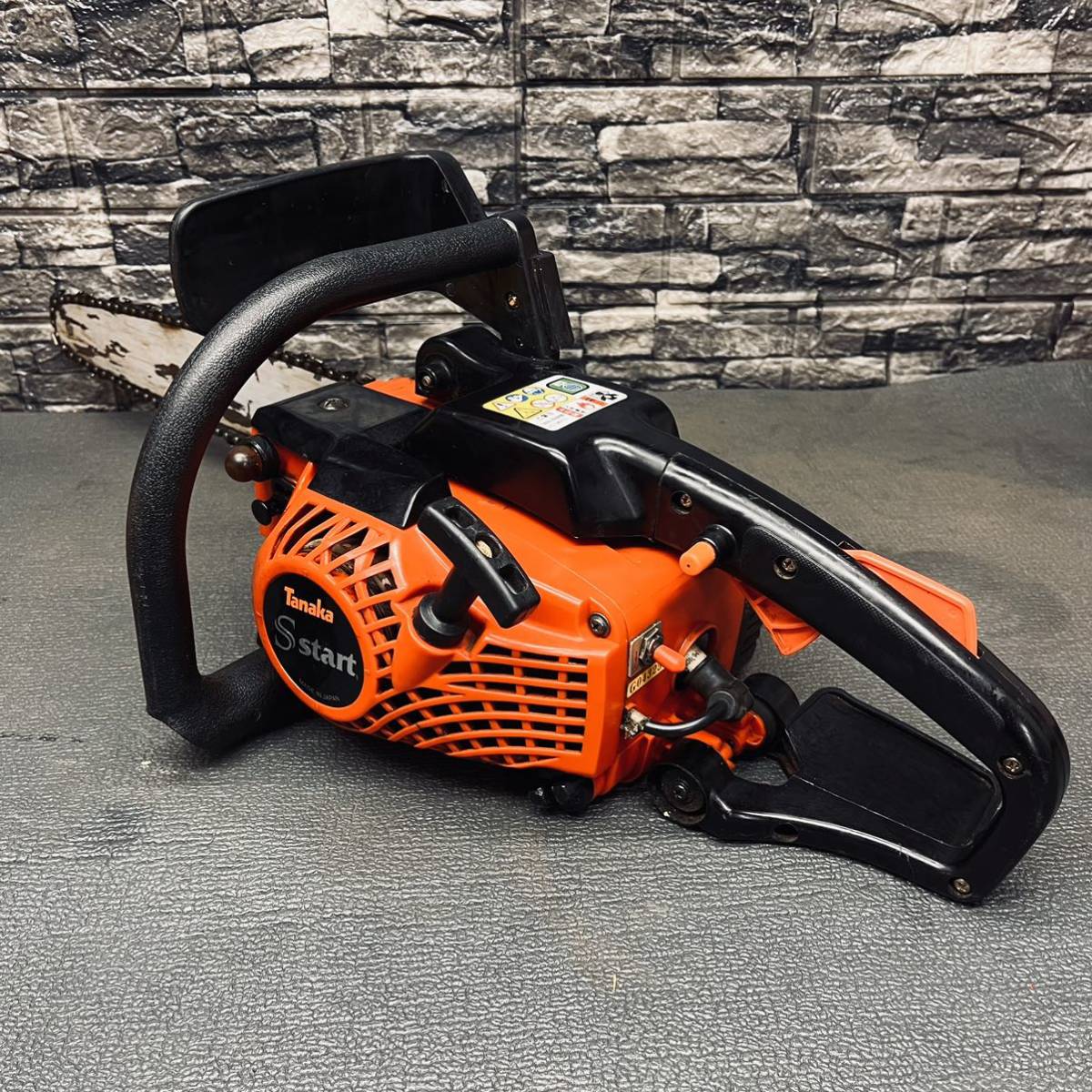 TS 良品！タナカ TANAKA 14インチ 35cm エンジンチェーンソー TCS-3359S 動作良好