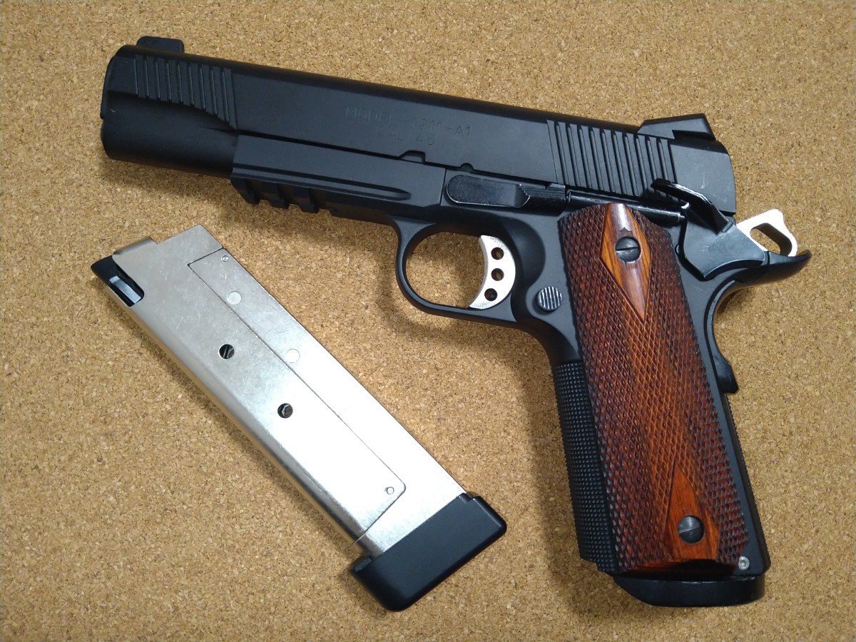 マルシン マルシン M1911A1 デュアルマキシ ver2 ガスガン 美品 ABS