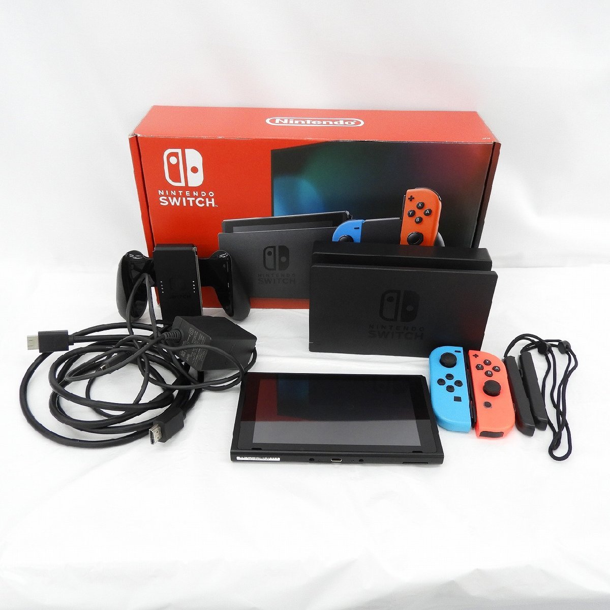 中古品】任天堂 NINTENDO SWITCH ニンテンドースイッチ ネオンブルー 
