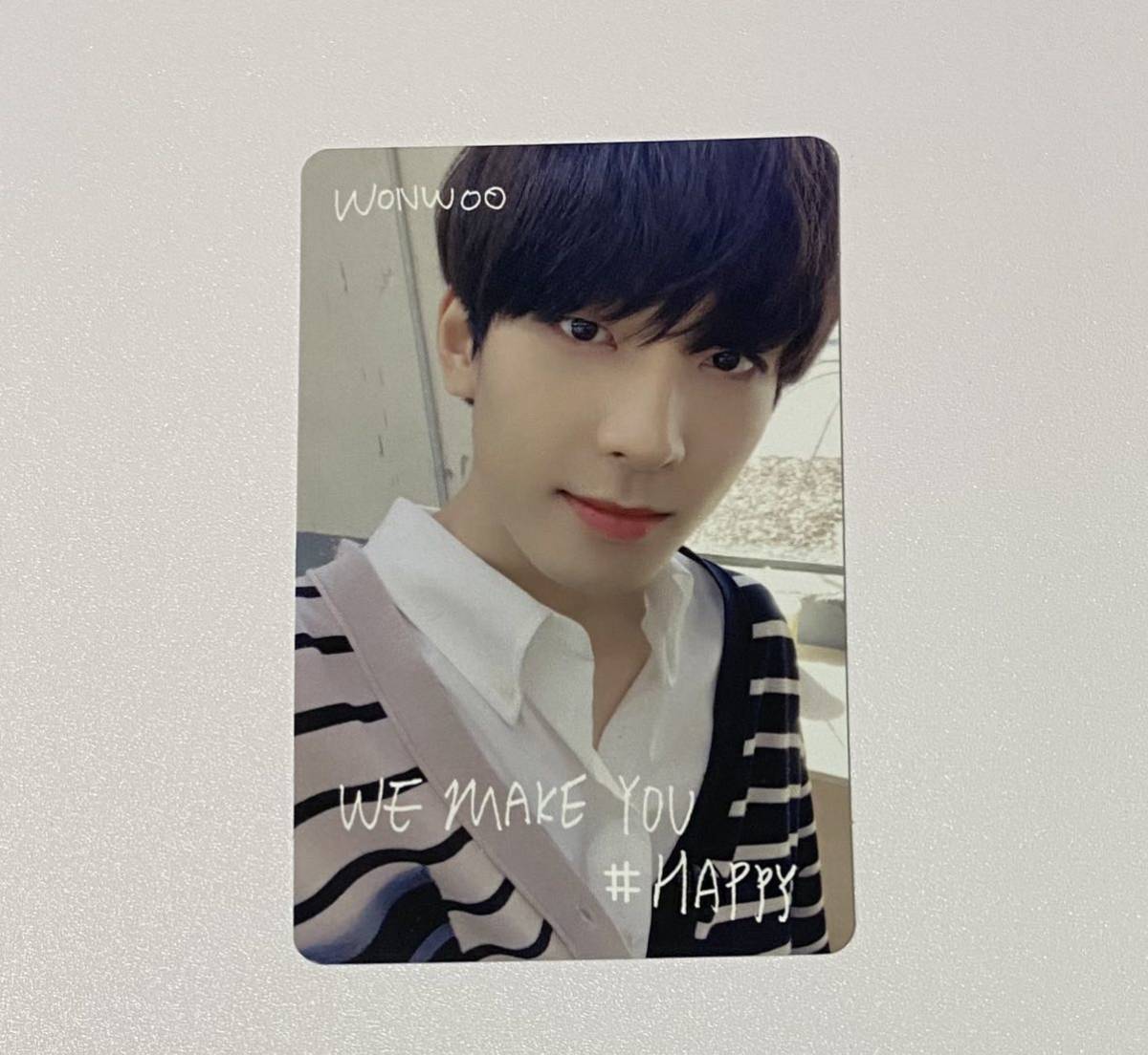 SEVENTEEN ウォヌ WE MAKE YOU トレカ SEVENTEEN MAKE WE YOU make ウォヌ トレカ 初回限定盤A we セブチ