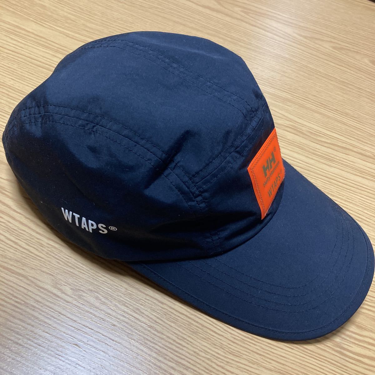 【美品】XL 20SS WTAPS HELLY HANSEN BOW CAP ダブルタップス キャップ ヘリーハンセン ブラック TTL
