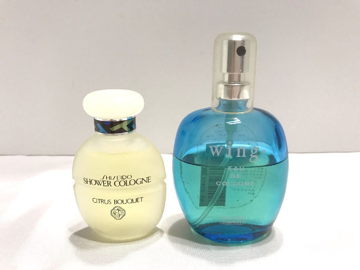 ■【YS-1】 香水 資生堂 2点セット まとめ ■ シャワーコロン シトラスブーケ 25ml ウィングⅡ オーデコロン 60ml 【同梱可能商品】■D
