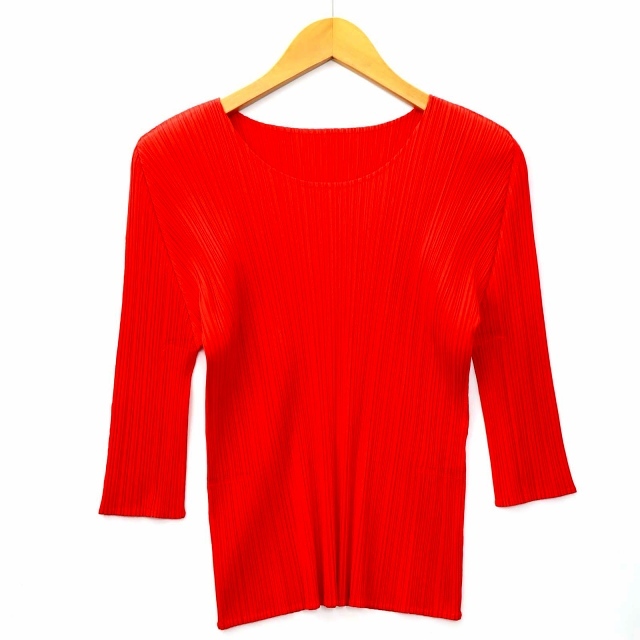 PLEATS PLEASE プリーツプリーズ UネックTシャツ プリーツプリーズ