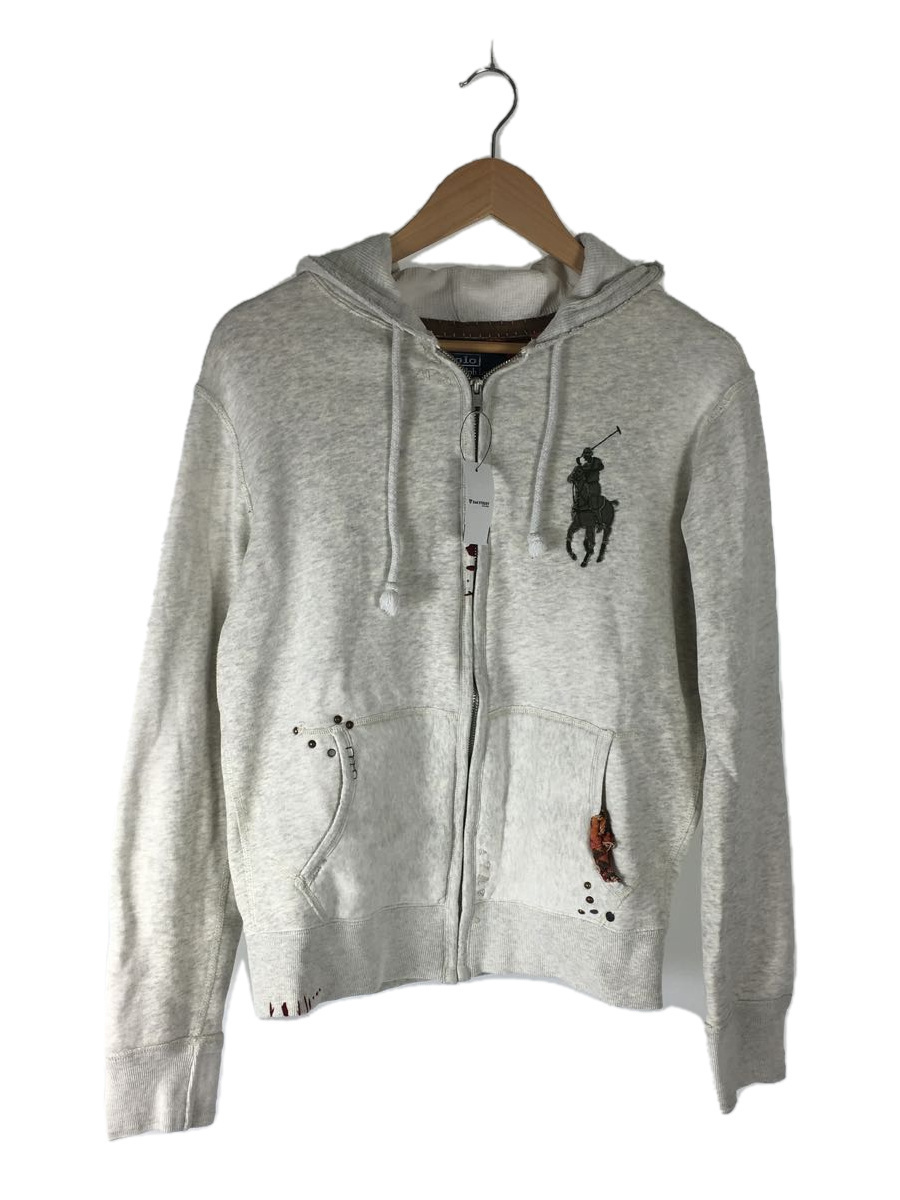 POLO RALPH LAUREN◇ジップパーカー/M/コットン/GRY/0470760 【公式通販】