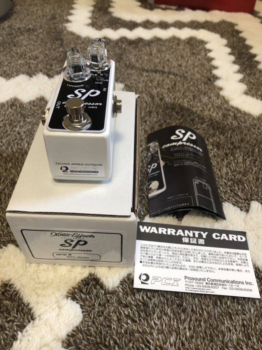 SP Compressor Xotic コンプレッサー エキゾチック 美品Xotic | XOTIC