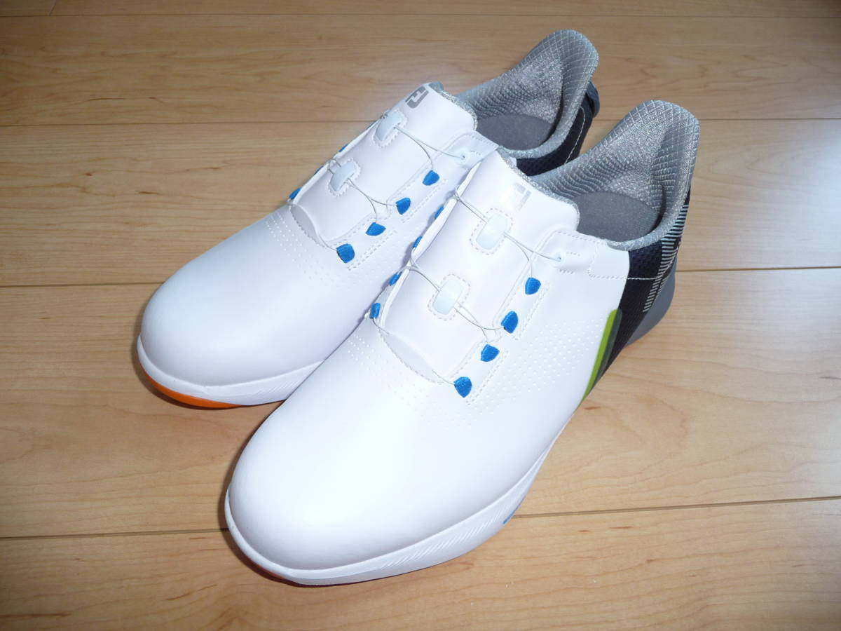  ゴルフシューズ BOA ホワイト BOA FJ フューエル フットジョイ FUEL FootJoy ゴルフシューズ メンズ