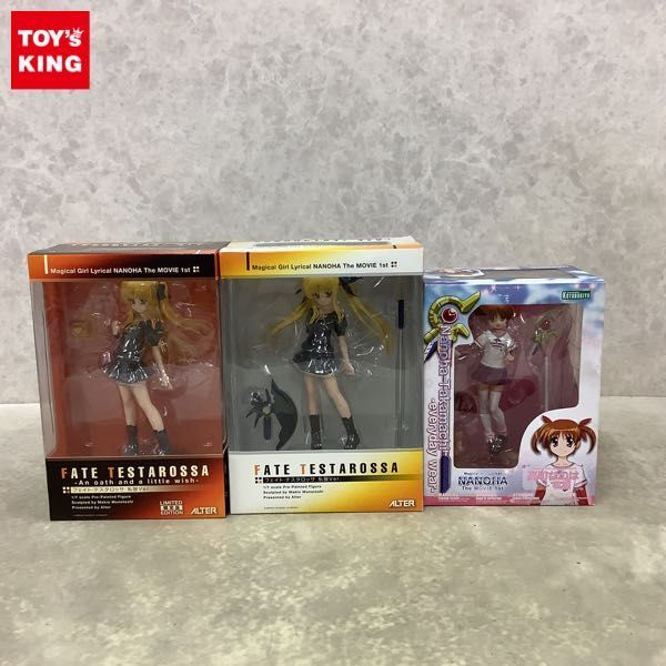 1円〜 未開封含 コトブキヤ 1/8 魔法少女リリカルなのは The MOVIE 1sst 高町なのは 私服、ALTER 1/7 フェイト 私服ver、私服 限定品
