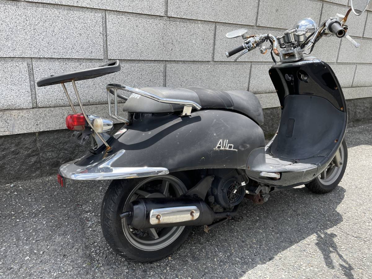 SYM ALLOW125 アロー125 書類、鍵付き レストアベース車 検 