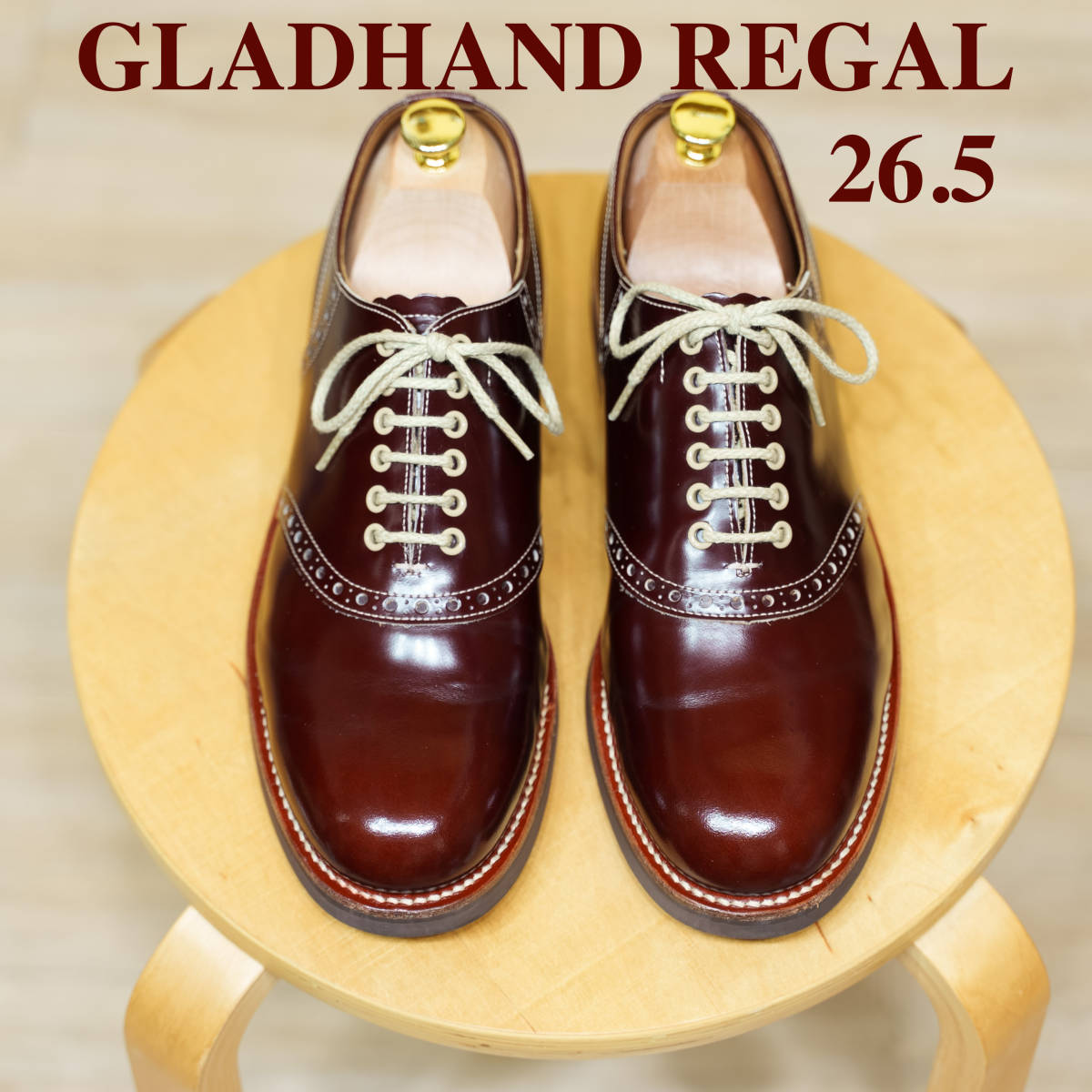 グラッドハンド リーガル サドルシューズ 606S 26.5cm GLADHAND REGAL 