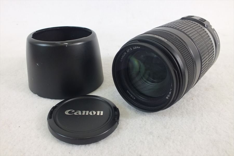 ◆ Canon キャノン レンズ EF-S 55-250mm 1:4-5.6 中古 現状品 230509G3702
