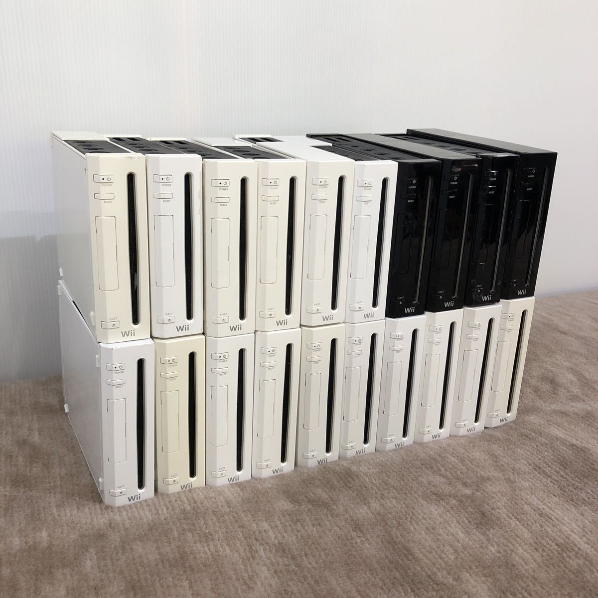 ジャンク品 Wii本体 7点まとめて RVL-001(JP) 任天堂 ホワイト