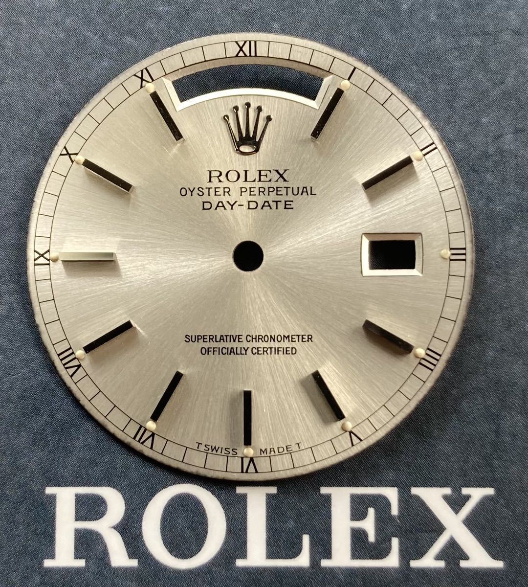 18039 18239 ロレックス デイデイト シルバー文字盤 ダイヤル ROLEX 