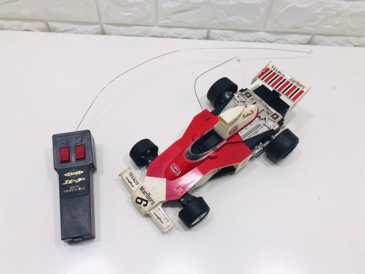 f70☆1円～☆当時物 昭和レトロ ラジコン テキサコ マルボロ
