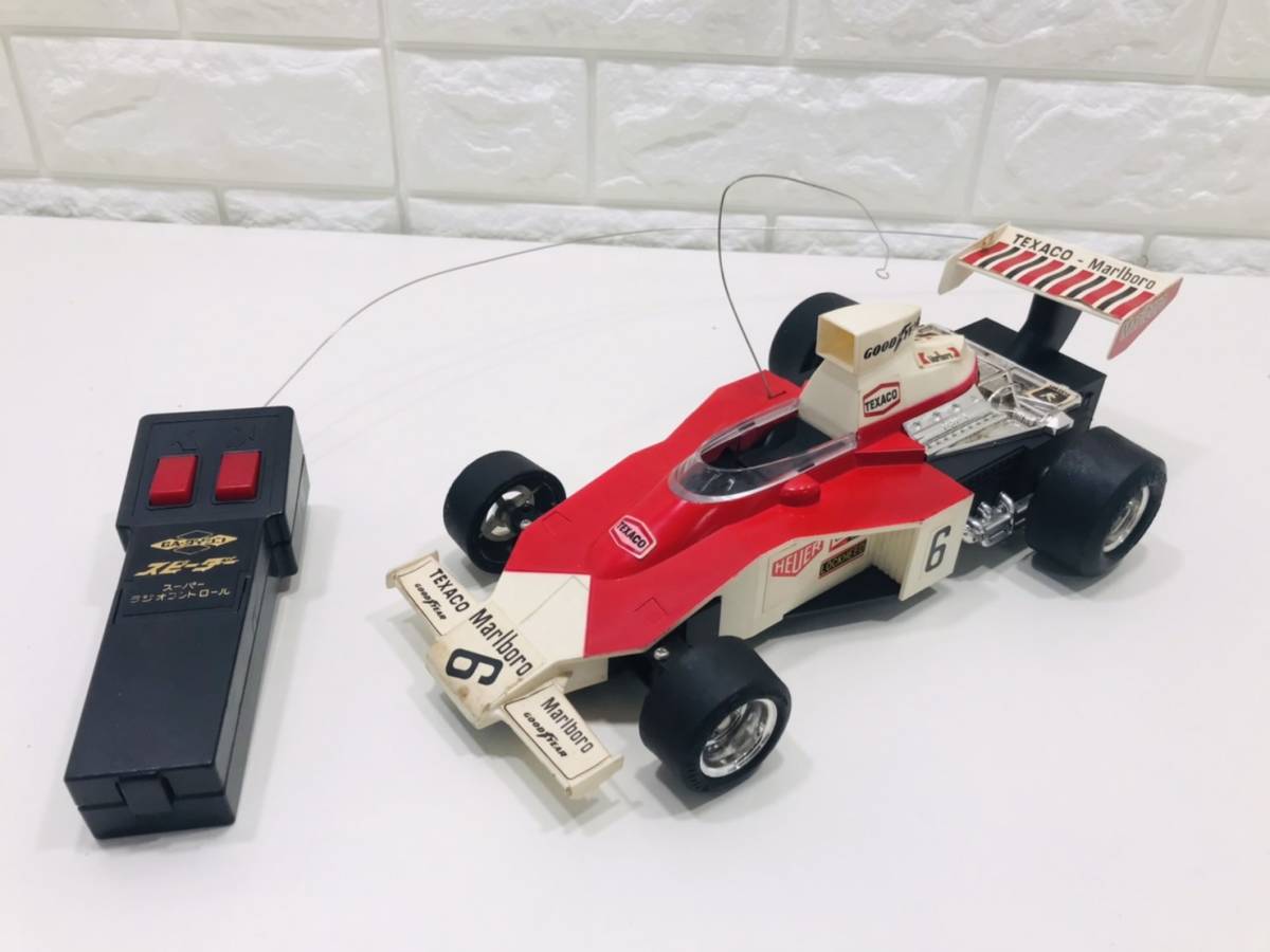 f70☆1円～☆当時物 昭和レトロ ラジコン テキサコ マルボロ