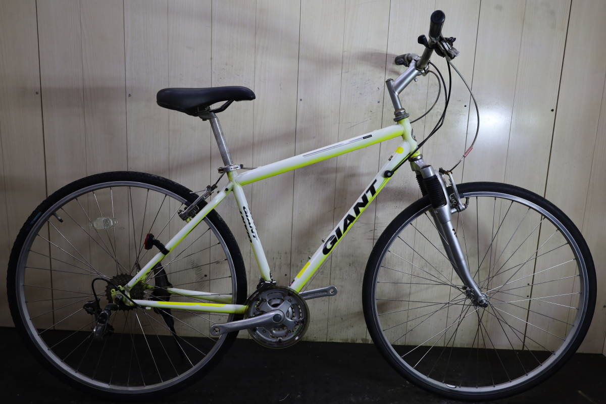 稀少人気良品！GIANT USA CROSS 700C クロモリ 21速 450mm クロスバイク