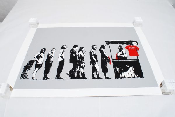 希少 WCP Banksy バンクシー DESTROY CAPITALISM リプロダクション 