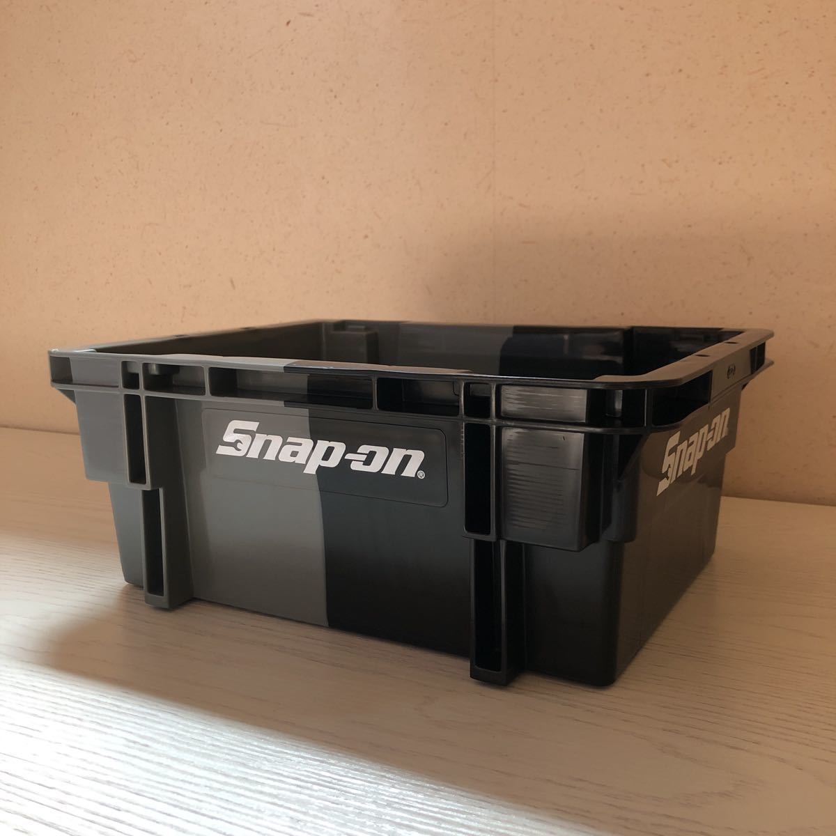 新品 限定 スナップオン ハーフカラー コンテナボックス グレー 