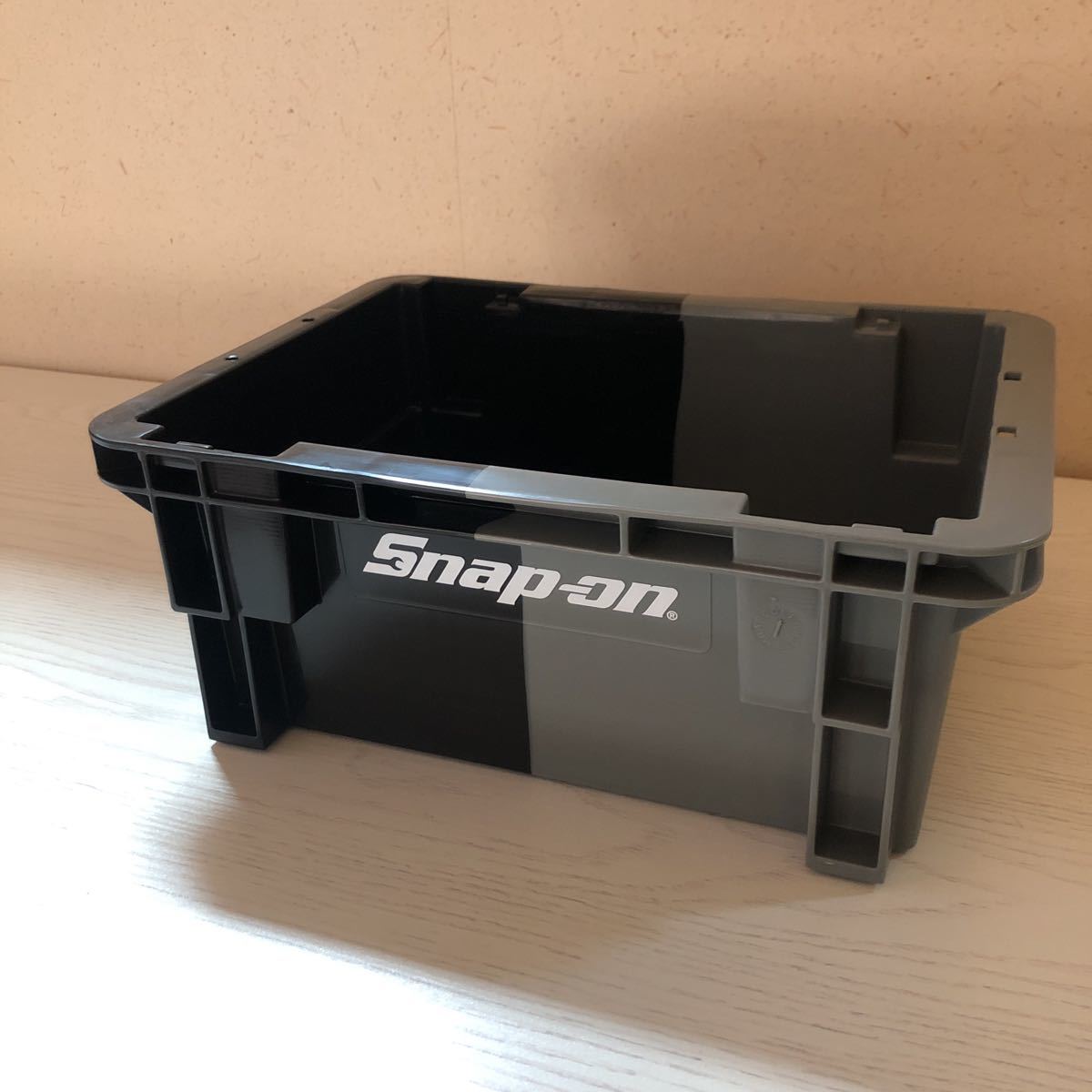 新品 限定 スナップオン ハーフカラー コンテナボックス グレー 