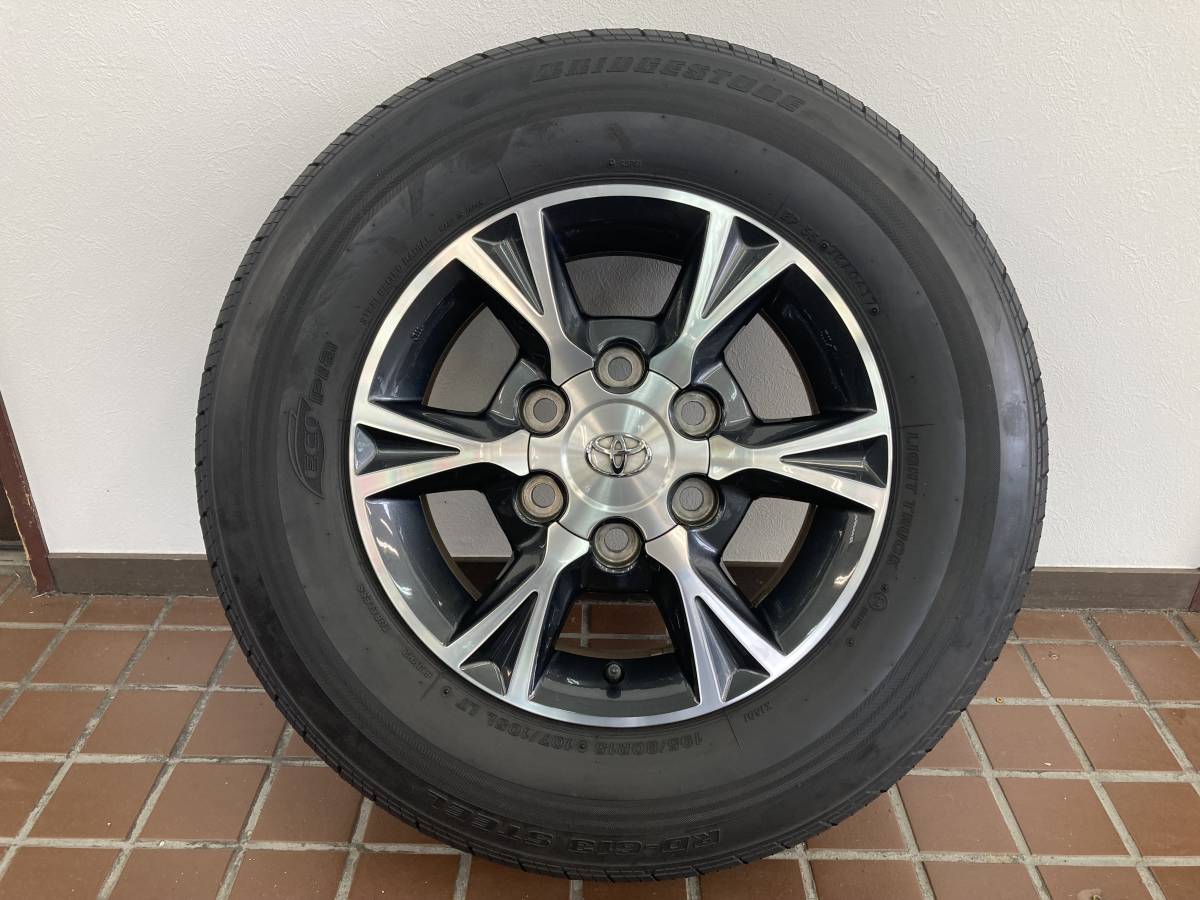ハイエース 200系 純正 オプション 15インチアルミホイール 195/80R15