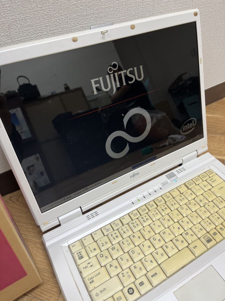 ☆FMV-BIBLO☆ NF40Y 動作確認済み 初期化済み 富士通 FUJITSU 箱付き