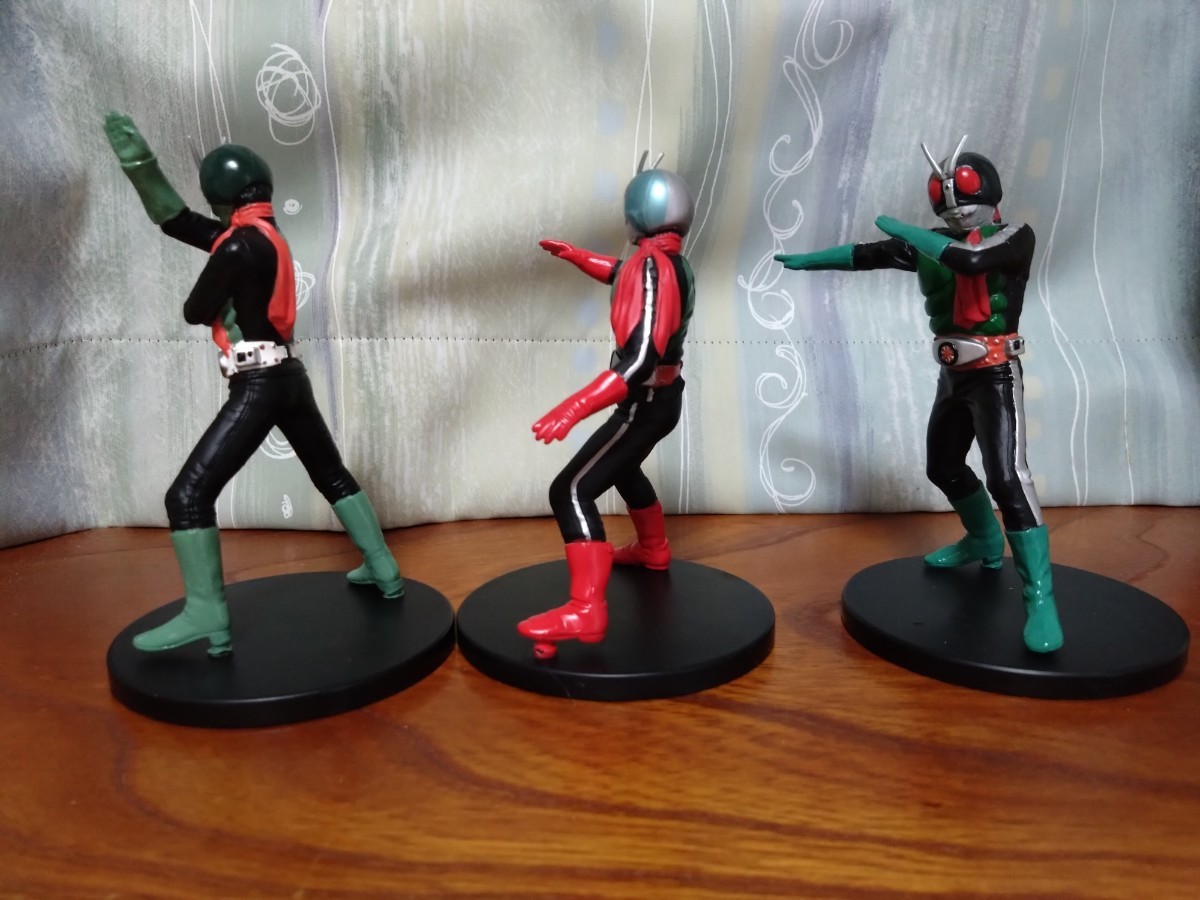 仮面ライダー1号 仮面ライダー旧2号 仮面ライダー2号 バンプレスト 