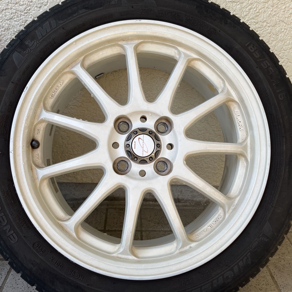WORK EMOTION 11R 16×6.5JJ +52 4H PCD100 ワーク エモーション 185 