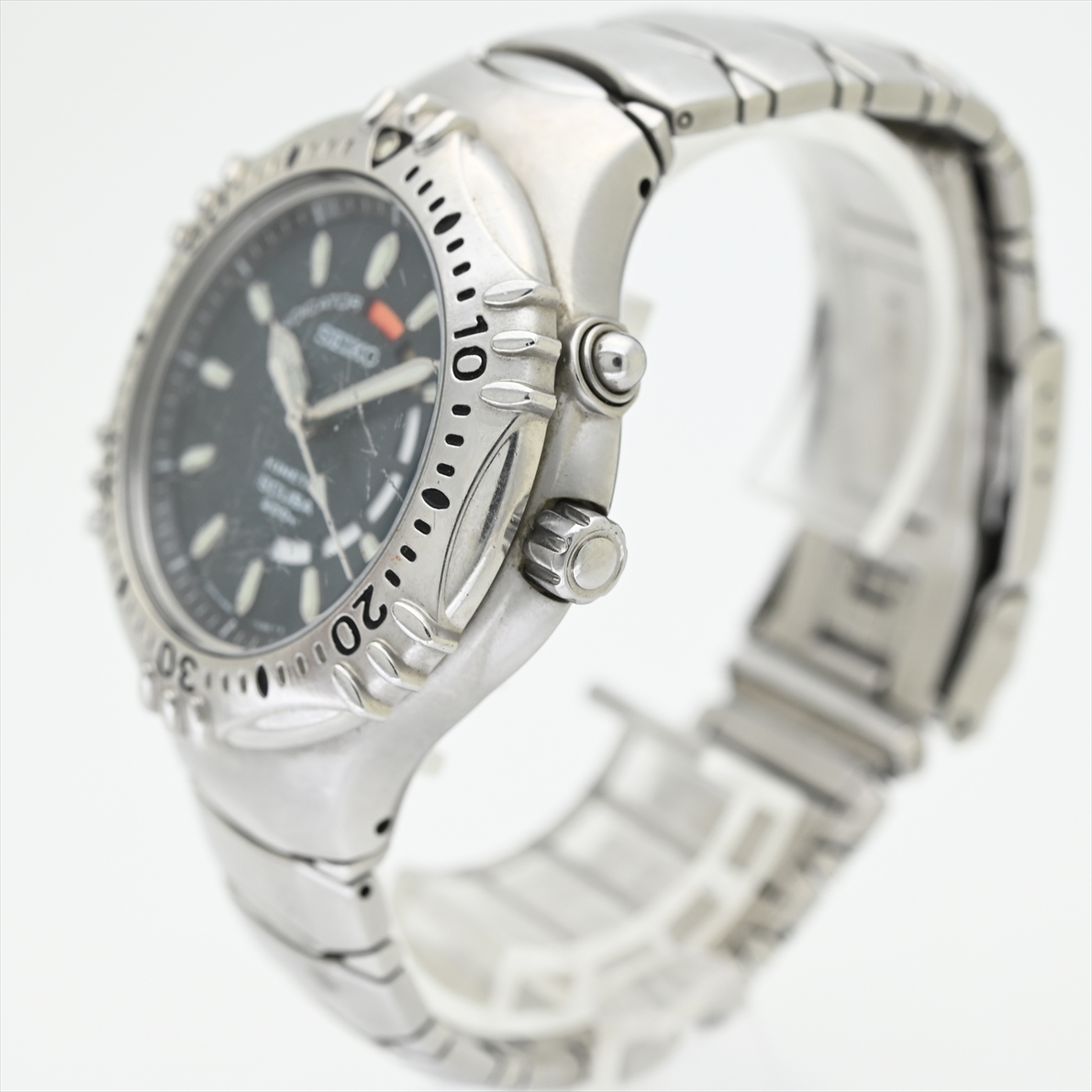 SEIKOセイコー ジウジアーロ 5M42-0F70 キネティック スキューバ レア