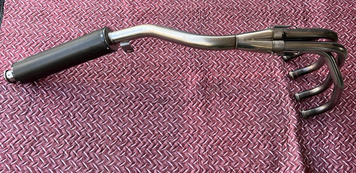 KAWASAKI カワサキ ZRX400 94～97年 ノジマ カーボン マフラー ステン 