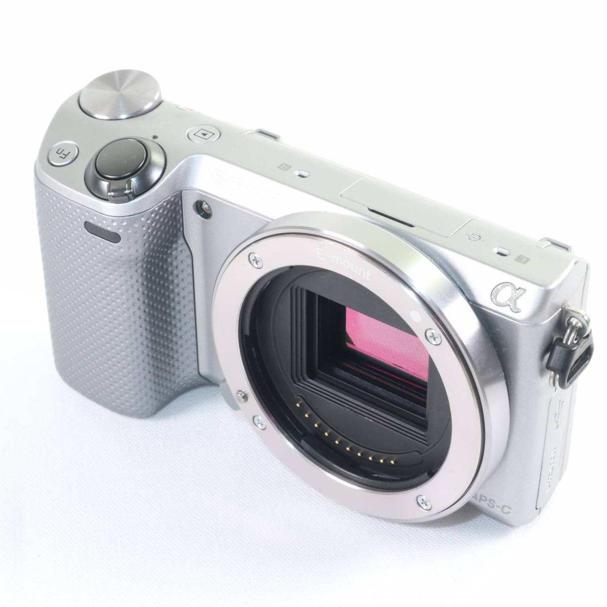 SONY α NEX-5R ボディ シルバー ソニー ミラーレス一眼 k304-3