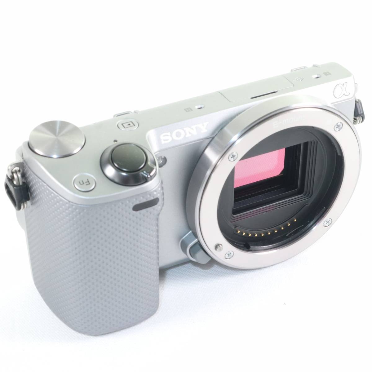 SONY α NEX-5R ボディ シルバー ソニー ミラーレス一眼 k304-3