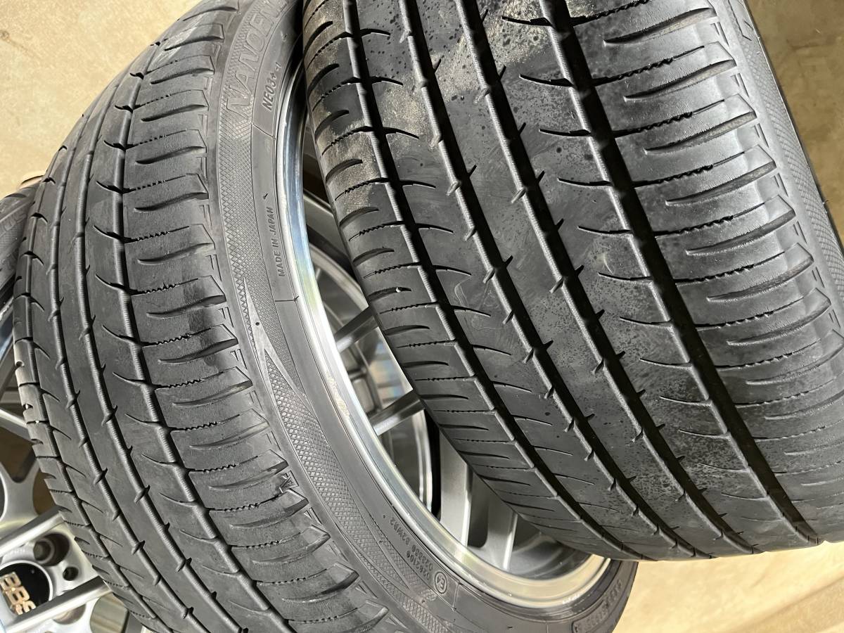 BBS 19インチ 4本セット売り切り、ジャンク品 タイヤホイールセット245 