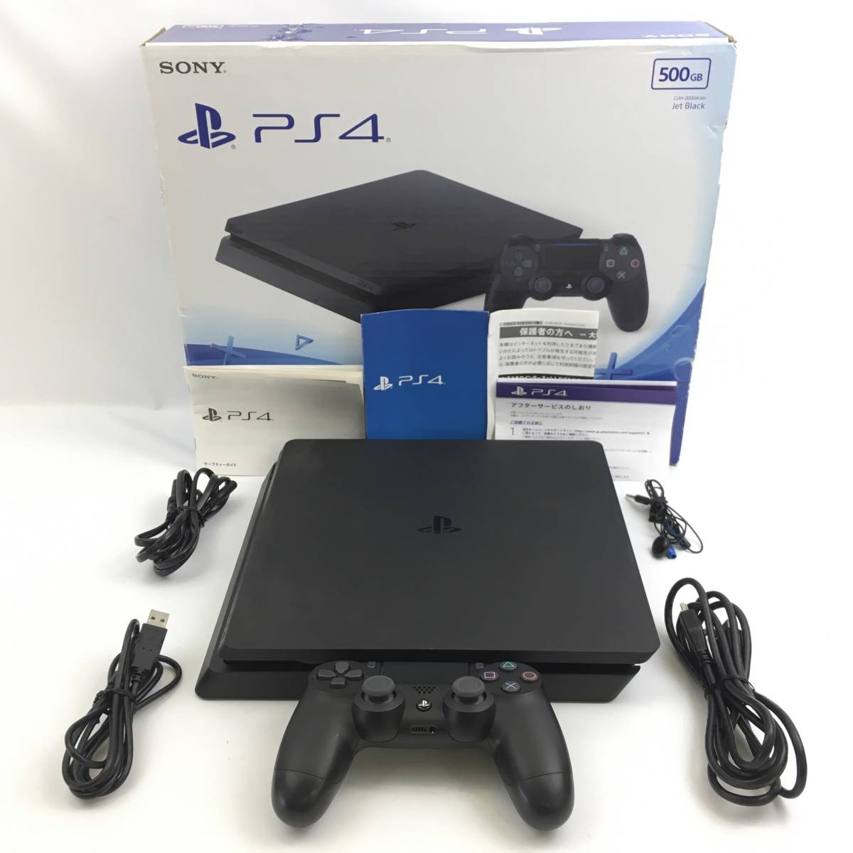 PS4 CUH-2000AB01 動作保証付 ゲーム機本体 初期化動作確認済み(PS4 