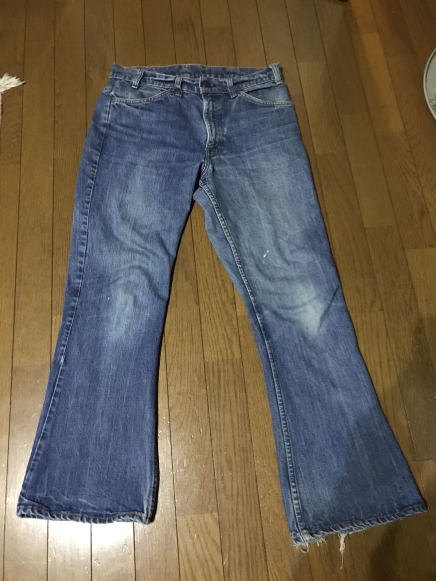 リーバイス 646 70年代 オリジナル オレンジタブ W34 L32 70s ハーレー 
