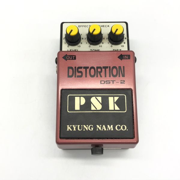 18833】PSK DST-2 エレキギター エフェクター Distortion 