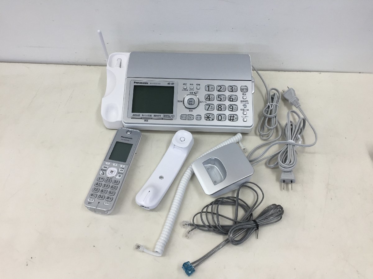未使用保管品Panasonic KX-PD315-S 固定電話機 子機KX-FKD556-S FAX 