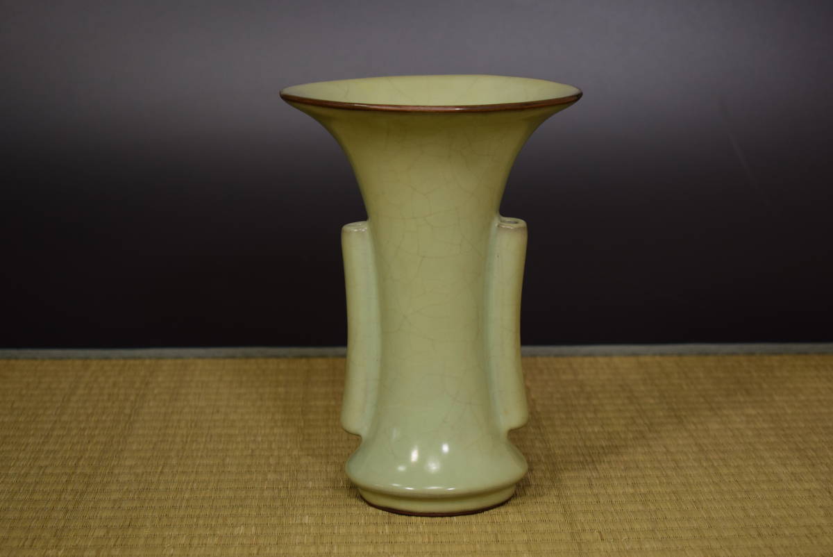 大明永楽青花花紋双耳平瓶古玩古陶瓷模古古品蔵羽墨軒 大明永楽青花花紋双耳平瓶古玩古陶瓷模古古品蔵羽墨軒 【公式通販】