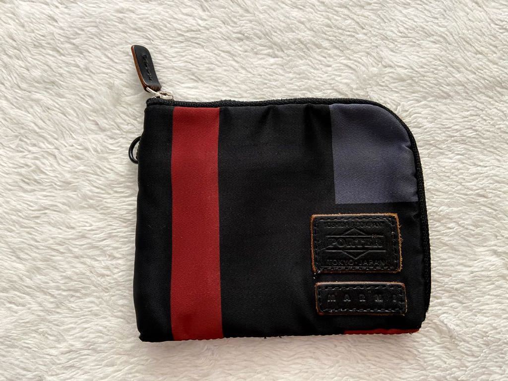 MARNI x PORTER ミニウォレット カードケース 別注 マルニ ポーター