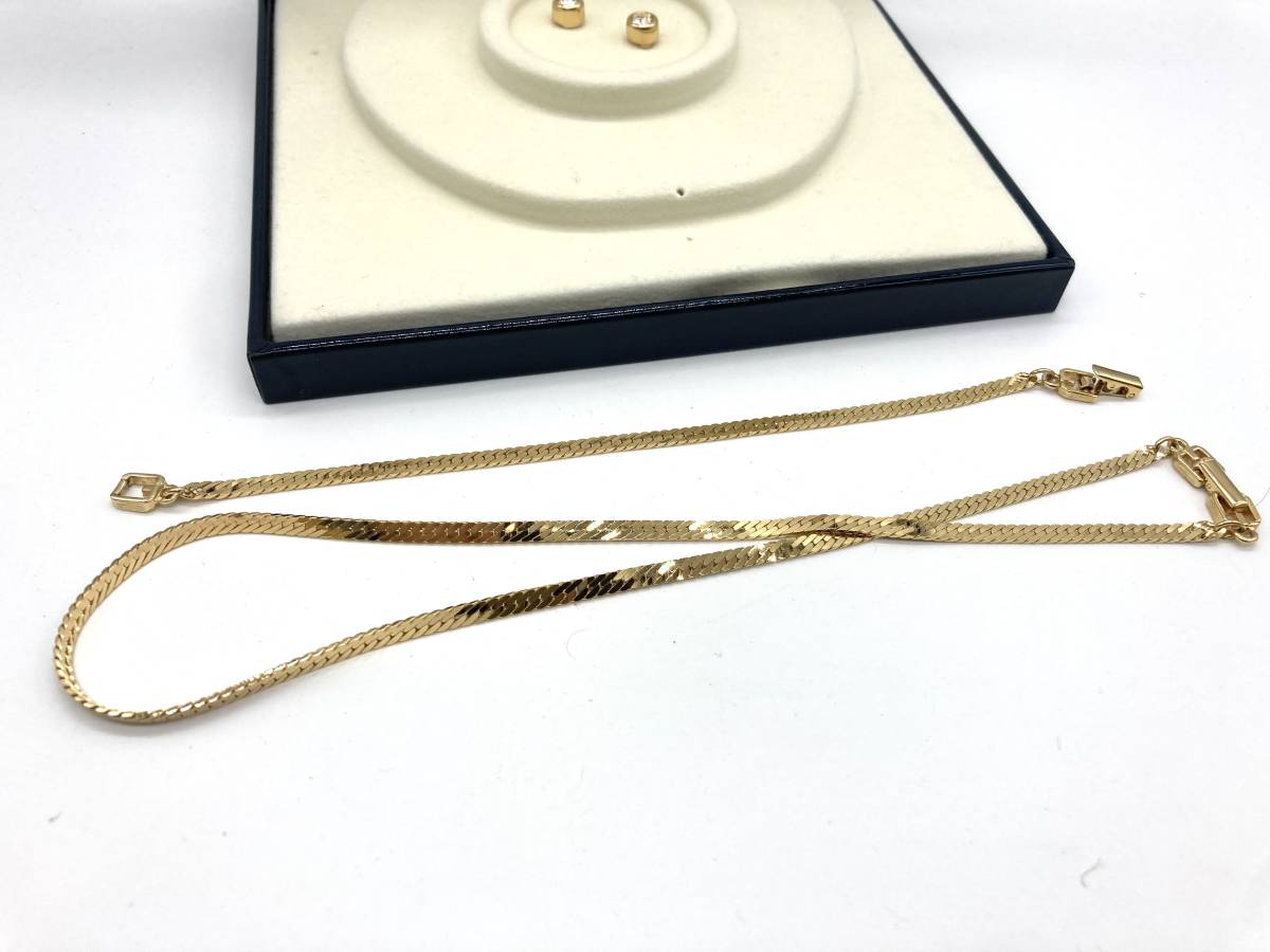 8467 ジバンシー ネックレス ブレスレット ピアス 3点セット ゴールド 