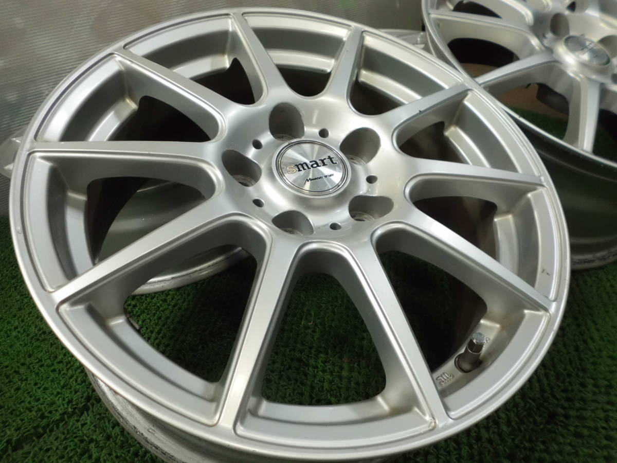 A-542 マナレイ Smart 16x6.5J +38 114.3 4本 ステップワゴン 