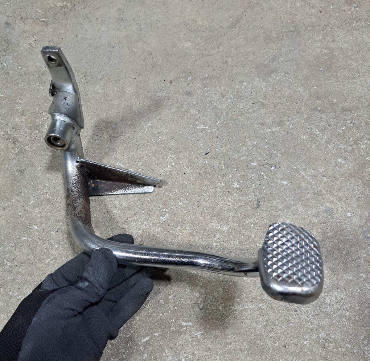 3 ホーク用 ブレーキペダル CB250T CB250N CB400T CB400N スーパーホーク3 当時物 マスターシリンダー ブレーキペダル