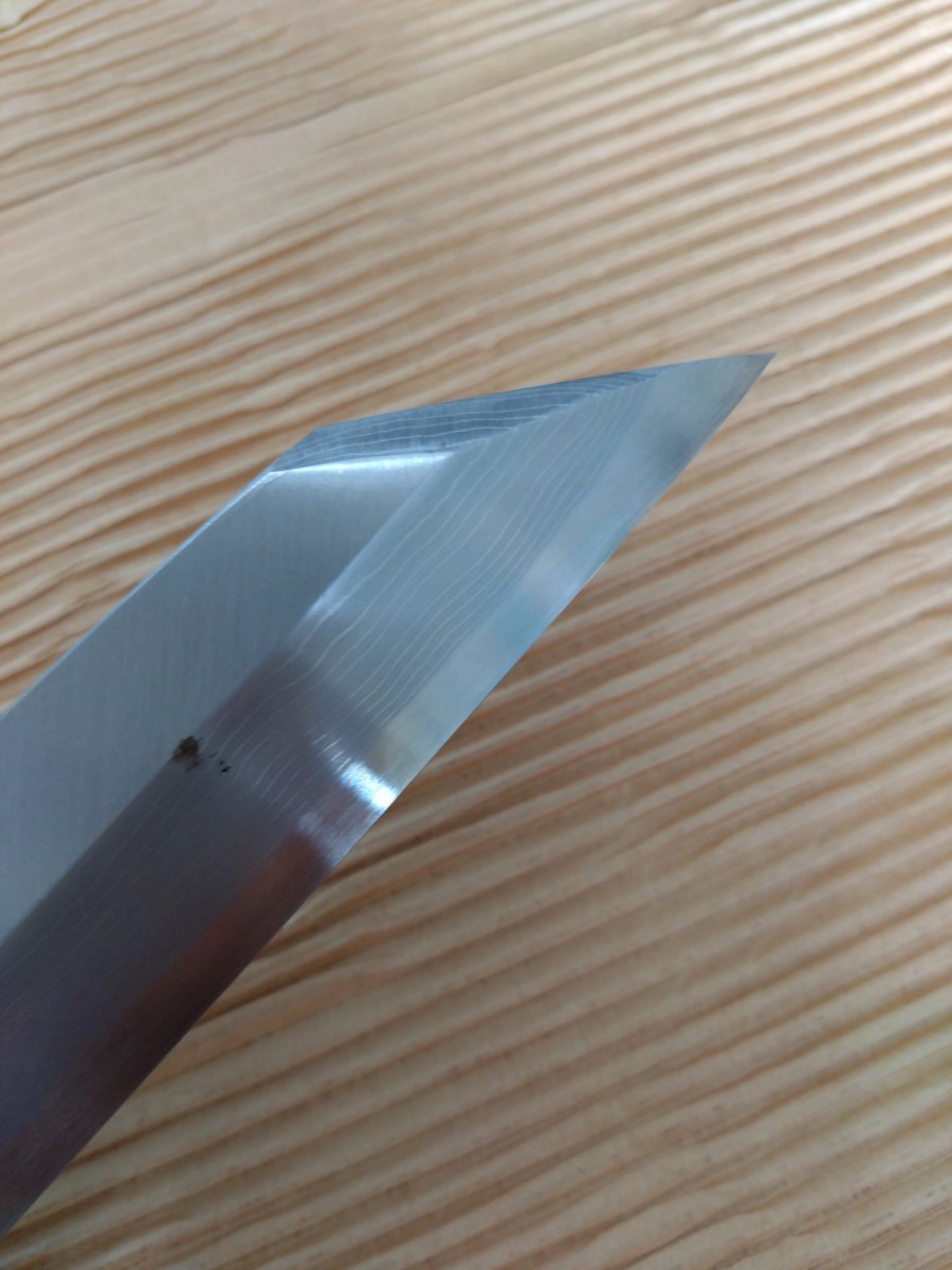 墨流し 青鋼 切付け柳刃 尺寸300mm(刺身包丁)｜売買されたオークション